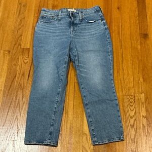 Madewell Light Blue Ankle Jeans